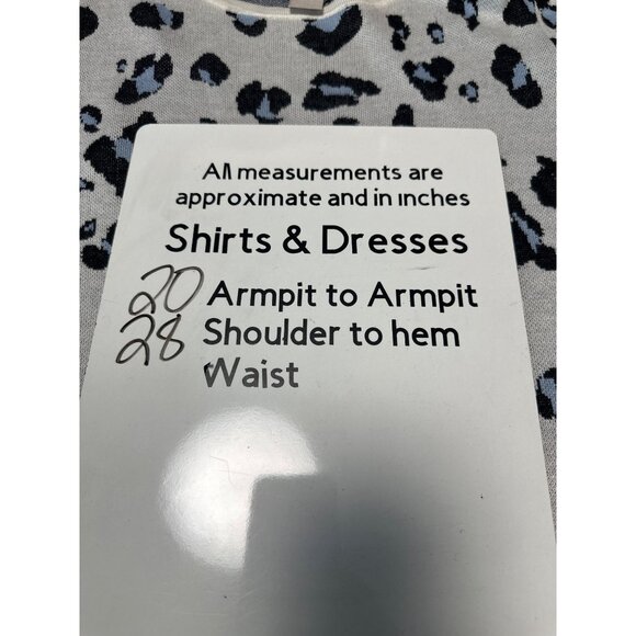 Chicos Leopard Print Long Sleeve Scoop Neck Lightweight Sweater Top Size 2 US L - Picture 7 of 7